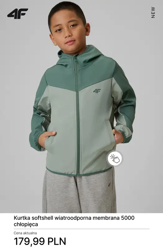 4F - gazetka promocyjna Wiosenne kurtki dziecięce – od 59,99 zł od wtorku 24.02  - strona 7