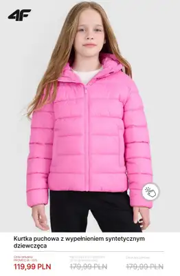4F - gazetka promocyjna Wiosenne kurtki dziecięce – od 59,99 zł od wtorku 24.02  - strona 2