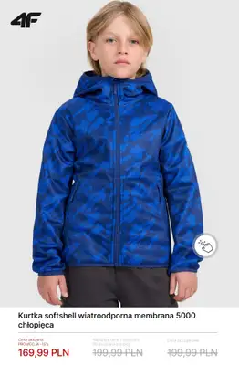 4F - gazetka promocyjna Wiosenne kurtki dziecięce – od 59,99 zł od wtorku 24.02  - strona 11