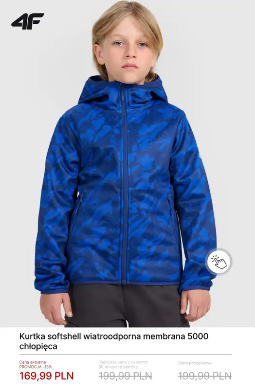 4F - gazetka promocyjna Wiosenne kurtki dziecięce – od 59,99 zł od wtorku 24.02  - strona 11
