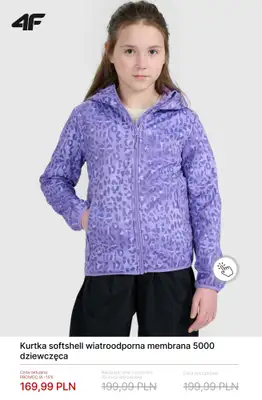 4F - gazetka promocyjna Wiosenne kurtki dziecięce – od 59,99 zł od wtorku 24.02  - strona 10
