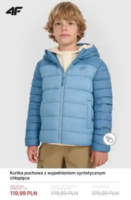 4F - gazetka promocyjna Wiosenne kurtki dziecięce – od 59,99 zł od wtorku 24.02  - strona 3