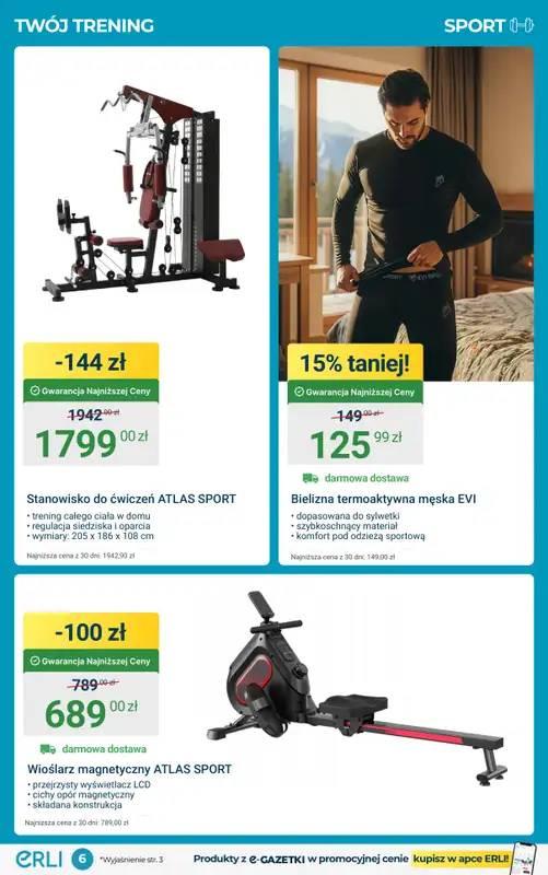 ERLI - gazetka promocyjna Przydatne sprzęty w super cenach! od środy 25.02 do niedzieli 01.03 - strona 6