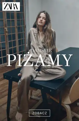 Zara - gazetka promocyjna Piżamy damskie od wtorku 24.02 