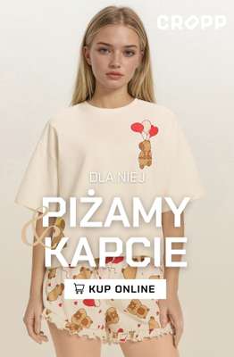 Cropp - gazetka promocyjna Piżamy i kapcie dla niej od wtorku 24.02 