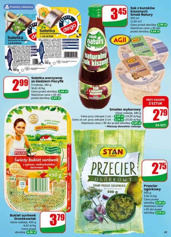 Dino - gazetka promocyjna Gazetka 09 / 2026 od środy 25.02 do wtorku 03.03 - strona 45