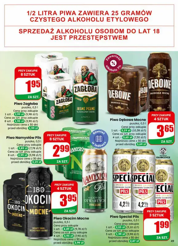 Dino - gazetka promocyjna Gazetka 09 / 2026 od środy 25.02 do wtorku 03.03 - strona 49