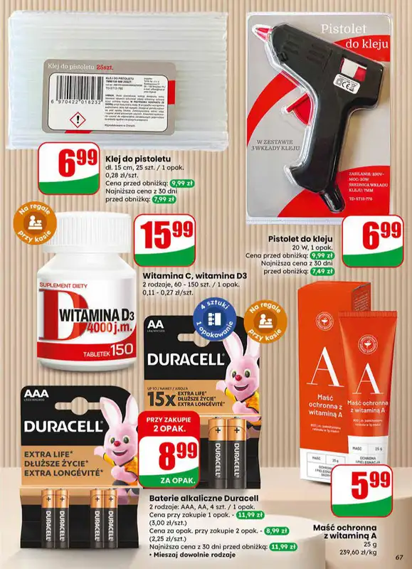 Dino - gazetka promocyjna Gazetka 09 / 2026 od środy 25.02 do wtorku 03.03 - strona 67