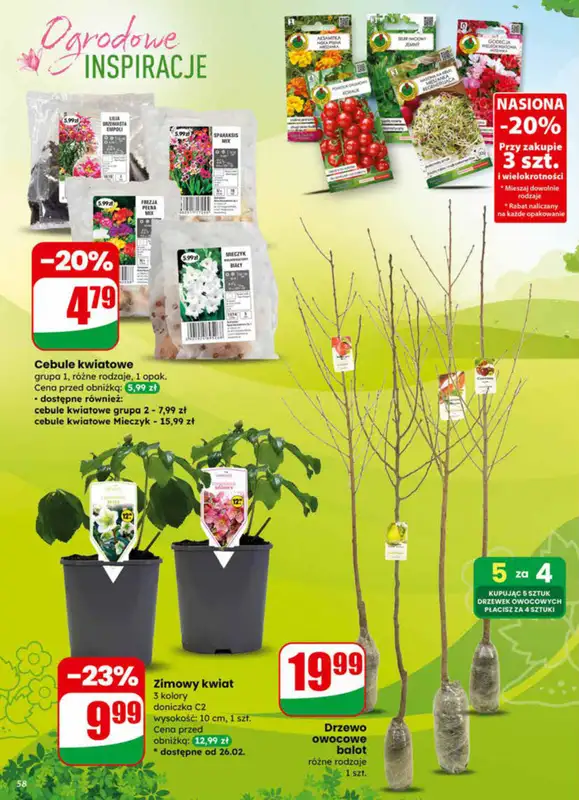 Dino - gazetka promocyjna Gazetka 09 / 2026 od środy 25.02 do wtorku 03.03 - strona 58