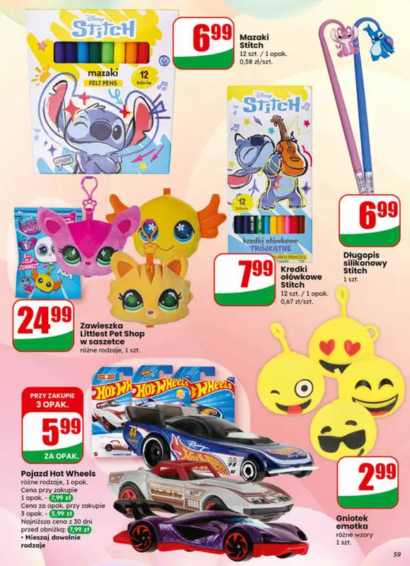 Dino - gazetka promocyjna Gazetka 09 / 2026 od środy 25.02 do wtorku 03.03 - strona 59