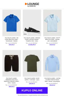 Lounge by Zalando - gazetka promocyjna Specjalne okazje: Polo Ralph Lauren od wtorku 24.02 do piątku 27.02 - strona 3