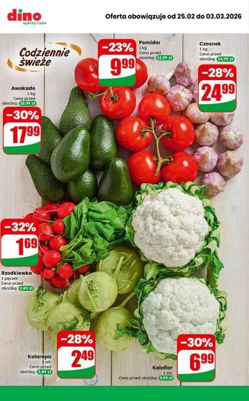Dino - gazetka promocyjna MEGA promocje! od środy 25.02 do wtorku 03.03 - strona 6