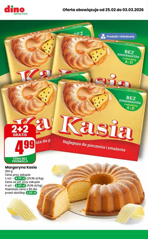 Dino - gazetka promocyjna MEGA promocje! od środy 25.02 do wtorku 03.03 - strona 4