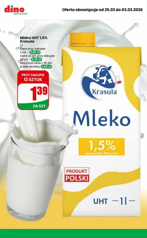 Dino - gazetka promocyjna MEGA promocje! od środy 25.02 do wtorku 03.03 - strona 3