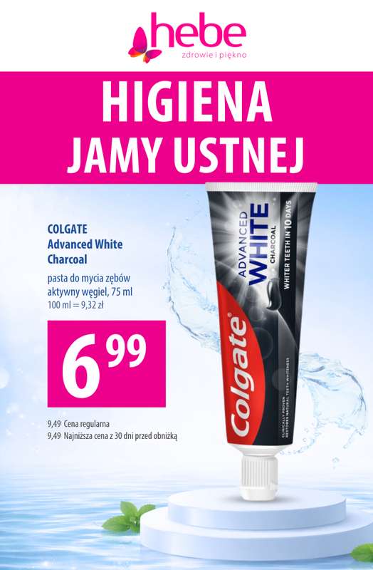 Hebe - gazetka promocyjna Higiena jamy ustnej w supercenach od środy 25.02 do wtorku 03.03