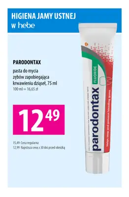 Hebe - gazetka promocyjna Higiena jamy ustnej w supercenach od środy 25.02 do wtorku 03.03 - strona 3