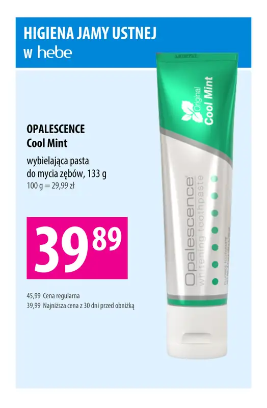 Hebe - gazetka promocyjna Higiena jamy ustnej w supercenach od środy 25.02 do wtorku 03.03 - strona 8
