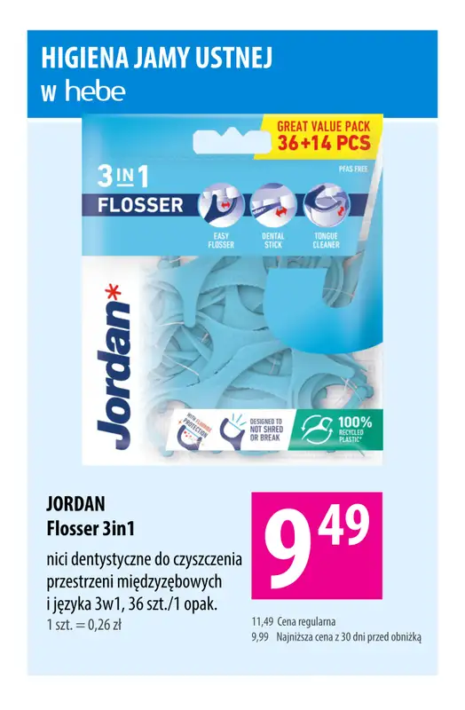 Hebe - gazetka promocyjna Higiena jamy ustnej w supercenach od środy 25.02 do wtorku 03.03 - strona 6