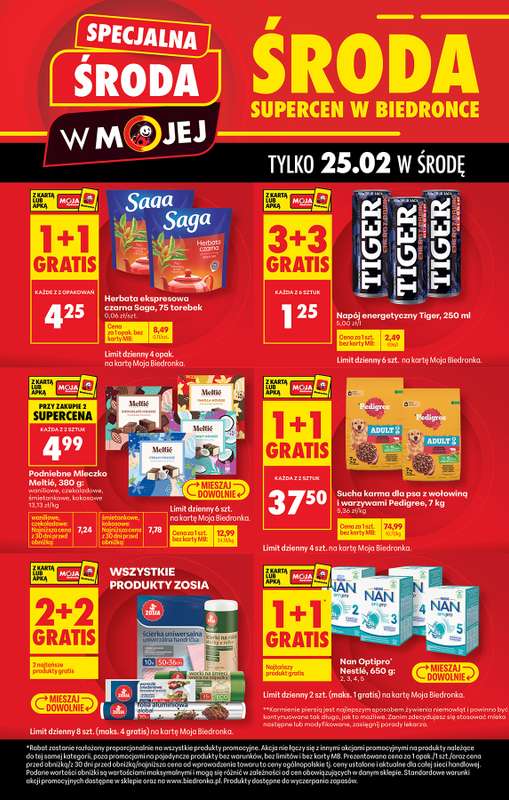 Biedronka - gazetka promocyjna Środa Supercen od środy 25.02 do środy 25.02 - strona 2