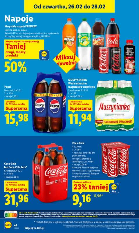 Lidl - gazetka promocyjna Oferta od czwartku od czwartku 26.02 do soboty 28.02 - strona 42