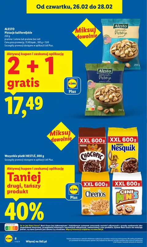 Lidl - gazetka promocyjna Oferta od czwartku od czwartku 26.02 do soboty 28.02 - strona 8
