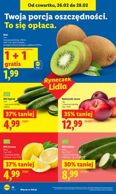 Lidl - gazetka promocyjna Oferta od czwartku od czwartku 26.02 do soboty 28.02 - strona 20
