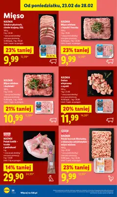 Lidl - gazetka promocyjna Oferta od czwartku od czwartku 26.02 do soboty 28.02 - strona 26