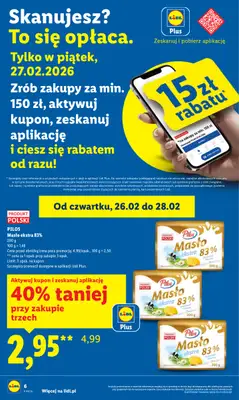 Lidl - gazetka promocyjna Oferta od czwartku od czwartku 26.02 do soboty 28.02 - strona 6