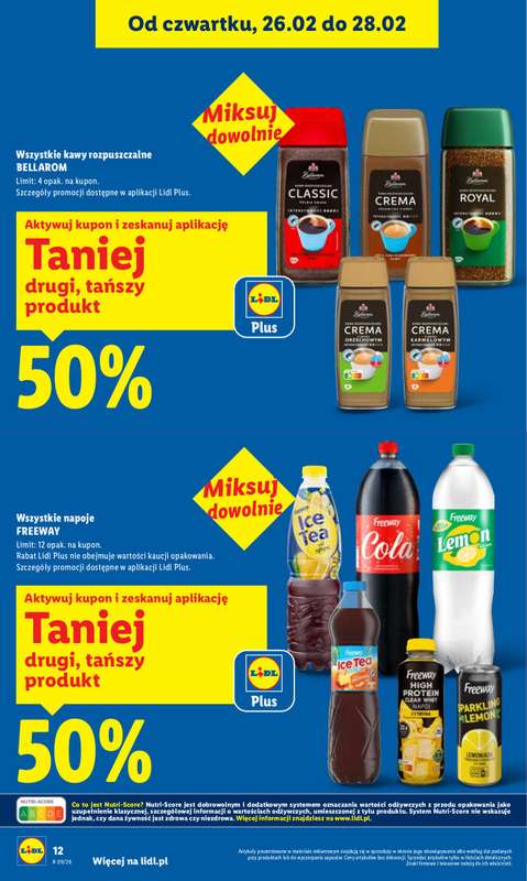 Lidl - gazetka promocyjna Oferta od czwartku od czwartku 26.02 do soboty 28.02 - strona 12