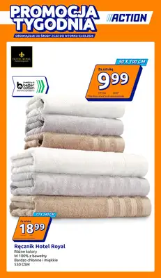 Action - gazetka promocyjna Gazetka od środy 25.02 do wtorku 03.03