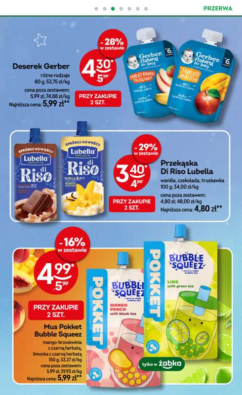 Żabka - gazetka promocyjna Gazetka od środy 25.02 do wtorku 10.03 - strona 54