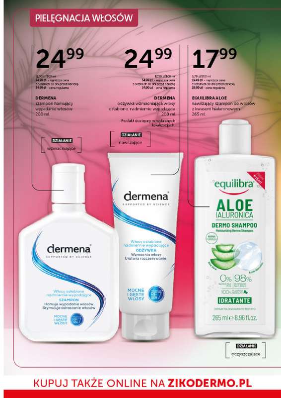 Ziko Dermo - gazetka promocyjna Nawilżenie i odżywienie skóry od czwartku 26.02 do środy 11.03 - strona 24