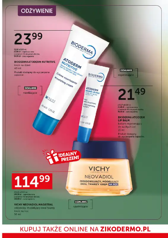 Ziko Dermo - gazetka promocyjna Nawilżenie i odżywienie skóry od czwartku 26.02 do środy 11.03 - strona 14