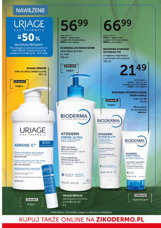 Ziko Dermo - gazetka promocyjna Nawilżenie i odżywienie skóry od czwartku 26.02 do środy 11.03 - strona 10