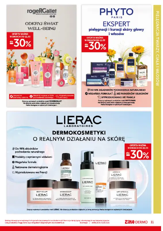 Ziko Dermo - gazetka promocyjna Nawilżenie i odżywienie skóry od czwartku 26.02 do środy 11.03 - strona 11