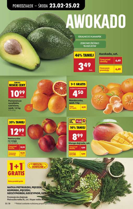 Biedronka - gazetka promocyjna Od poniedziałku od poniedziałku 23.02 do soboty 28.02 - strona 24