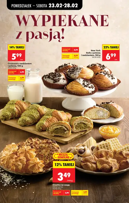 Biedronka - gazetka promocyjna Od poniedziałku od poniedziałku 23.02 do soboty 28.02 - strona 54