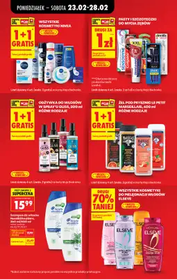 Biedronka - gazetka promocyjna Od poniedziałku, Z ladą tradycyjną od poniedziałku 23.02 do soboty 28.02 - strona 21