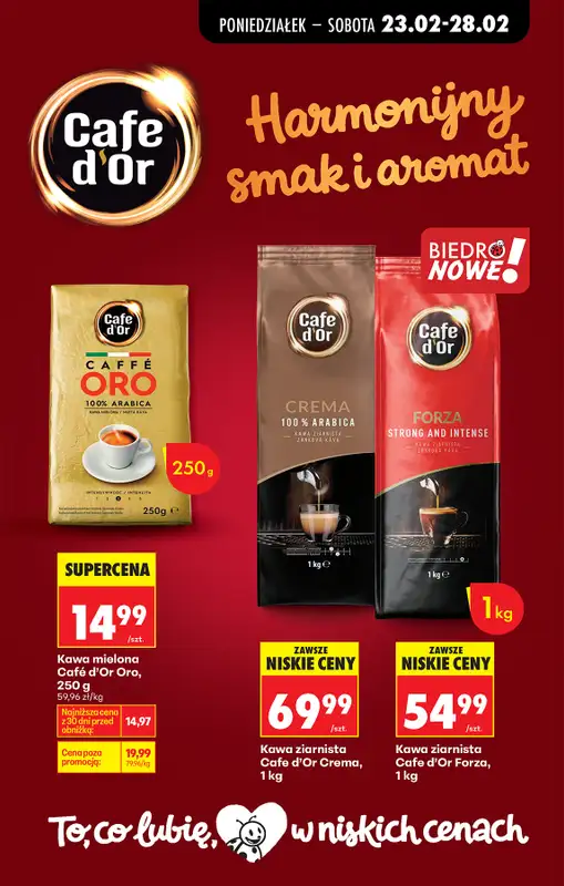 Biedronka - gazetka promocyjna Od poniedziałku, Z ladą tradycyjną od poniedziałku 23.02 do soboty 28.02 - strona 78