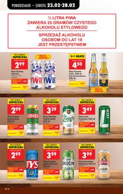 Biedronka - gazetka promocyjna Od poniedziałku, Z ladą tradycyjną od poniedziałku 23.02 do soboty 28.02 - strona 62