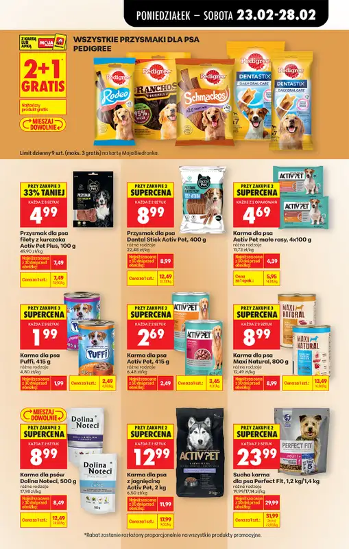 Biedronka - gazetka promocyjna Od poniedziałku, Z ladą tradycyjną od poniedziałku 23.02 do soboty 28.02 - strona 75