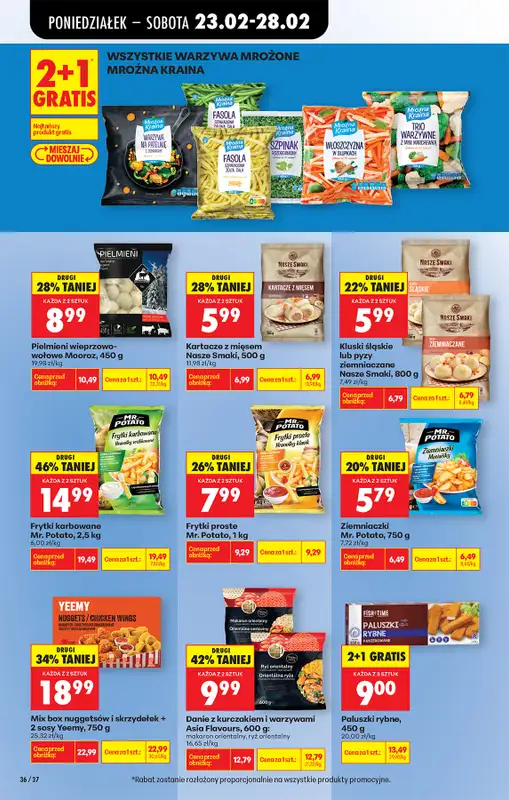 Biedronka - gazetka promocyjna Od poniedziałku, Z ladą tradycyjną od poniedziałku 23.02 do soboty 28.02 - strona 42
