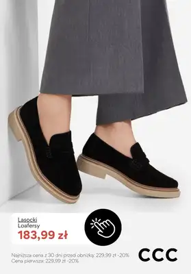 CCC - gazetka promocyjna Damskie LOAFERSY marki Lasocki od środy 25.02  - strona 3