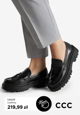 CCC - gazetka promocyjna Damskie LOAFERSY marki Lasocki od środy 25.02  - strona 9