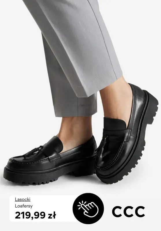 CCC - gazetka promocyjna Damskie LOAFERSY marki Lasocki od środy 25.02  - strona 9