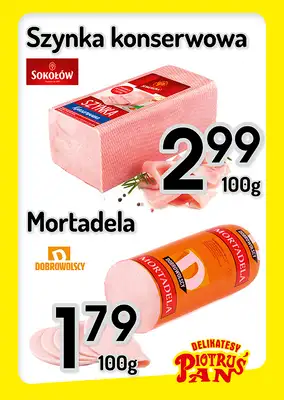 Delikatesy Piotruś Pan - gazetka promocyjna Plakaty promocyjne od środy 25.02 do środy 04.03