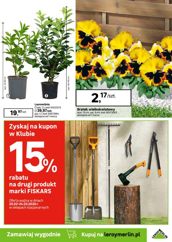 Leroy Merlin - gazetka promocyjna Gazetka od środy 25.02 do wtorku 24.03 - strona 23