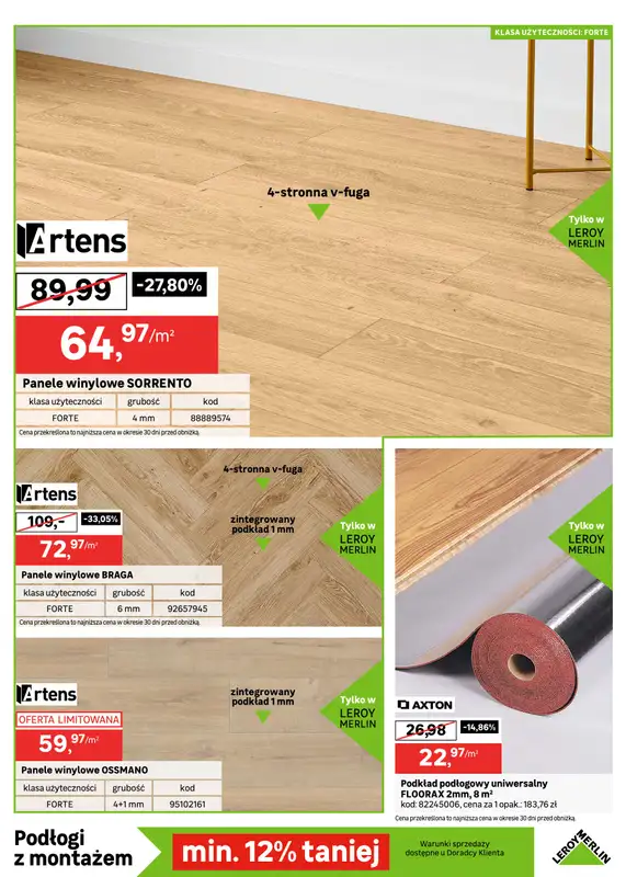 Leroy Merlin - gazetka promocyjna Gazetka od środy 25.02 do wtorku 24.03 - strona 3