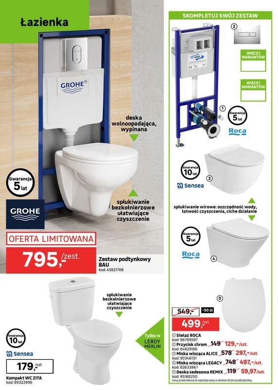 Leroy Merlin - gazetka promocyjna Gazetka od środy 25.02 do wtorku 24.03 - strona 8