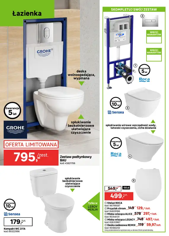 Leroy Merlin - gazetka promocyjna Gazetka od środy 25.02 do wtorku 24.03 - strona 8